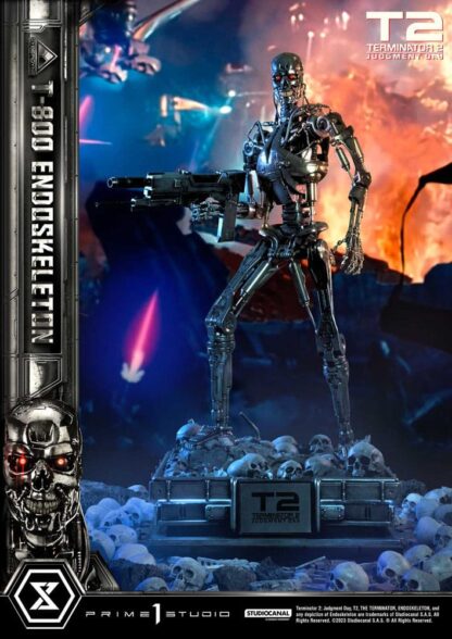 Terminator 2 Museum Masterline Series Statue 1/3 Judgment Day T800 Endoskeleton Deluxe Bonus Version 74 cm – Bild 14