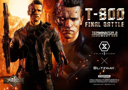 Terminator 2 Museum Masterline Series Statue 1/3 T-800 Final Battle Deluxe Version 75 cm – Bild 2