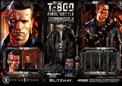 Terminator 2 Museum Masterline Series Statue 1/3 T-800 Final Battle Deluxe Version 75 cm – Bild 8