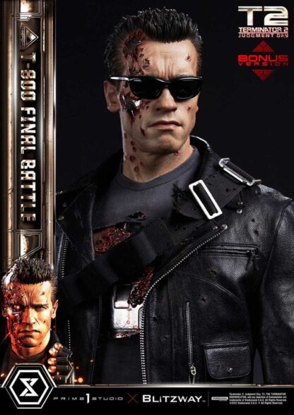 Terminator 2 Museum Masterline Series Statue 1/3 T-800 Final Battle Deluxe Bonus Version 75 cm – Bild 8