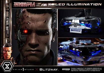 Terminator 2 Museum Masterline Series Statue 1/3 T-800 Final Battle Deluxe Bonus Version 75 cm – Bild 21