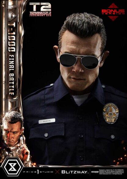 Terminator 2 Museum Masterline Series Statue 1/3 T-1000 Final Battle Deluxe Bonus Version 73 cm – Bild 3