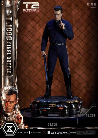 Terminator 2 Museum Masterline Series Statue 1/3 T-1000 Final Battle Deluxe Bonus Version 73 cm – Bild 16