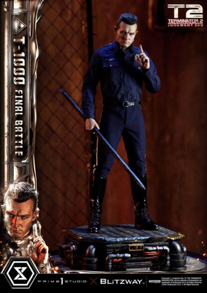 Terminator 2 Museum Masterline Series Statue 1/3 T-1000 Final Battle Deluxe Bonus Version 73 cm – Bild 17