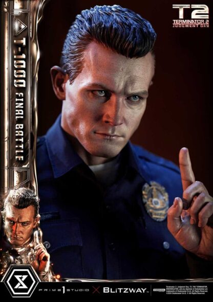 Terminator 2 Museum Masterline Series Statue 1/3 T-1000 Final Battle Deluxe Bonus Version 73 cm – Bild 22