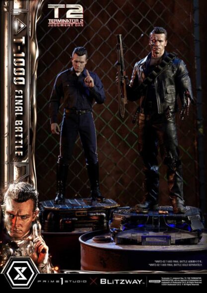 Terminator 2 Museum Masterline Series Statue 1/3 T-1000 Final Battle Deluxe Bonus Version 73 cm – Bild 24
