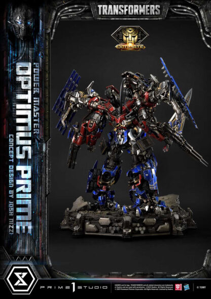 Transformers Museum Masterline Statue Powermaster Optimus Prime Concept by Josh Nizzi Ultimate Version 99 cm – Bild 15