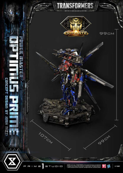 Transformers Museum Masterline Statue Powermaster Optimus Prime Concept by Josh Nizzi Ultimate Bonus Version 99 cm – Bild 7