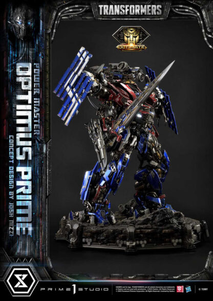 Transformers Museum Masterline Statue Powermaster Optimus Prime Concept by Josh Nizzi Ultimate Bonus Version 99 cm – Bild 11