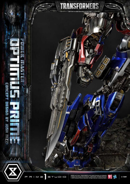 Transformers Museum Masterline Statue Powermaster Optimus Prime Concept by Josh Nizzi Ultimate Bonus Version 99 cm – Bild 14