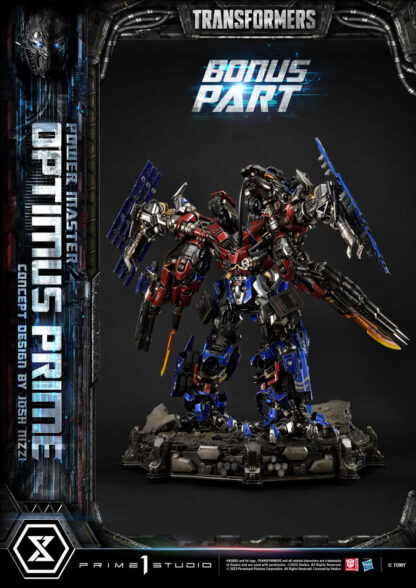 Transformers Museum Masterline Statue Powermaster Optimus Prime Concept by Josh Nizzi Ultimate Bonus Version 99 cm – Bild 18