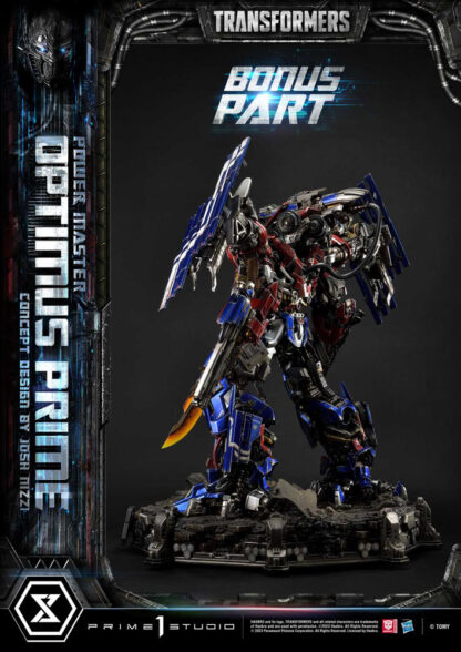 Transformers Museum Masterline Statue Powermaster Optimus Prime Concept by Josh Nizzi Ultimate Bonus Version 99 cm – Bild 19