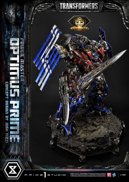 Transformers Museum Masterline Statue Powermaster Optimus Prime Concept by Josh Nizzi Ultimate Bonus Version 99 cm – Bild 26