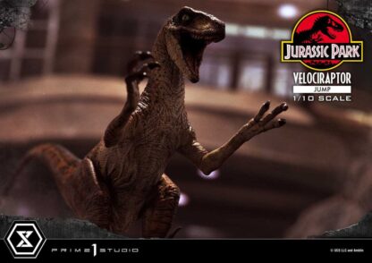 Jurassic Park Prime Collectibles Statue 1/10 Velociraptor Jump 21 cm – Bild 7
