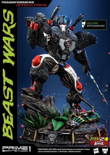 Transformers Beast Wars 1/3 Statuen Optimus Primal & Optimus Primal Exclusive 63 cm Sortiment (3) – Bild 2