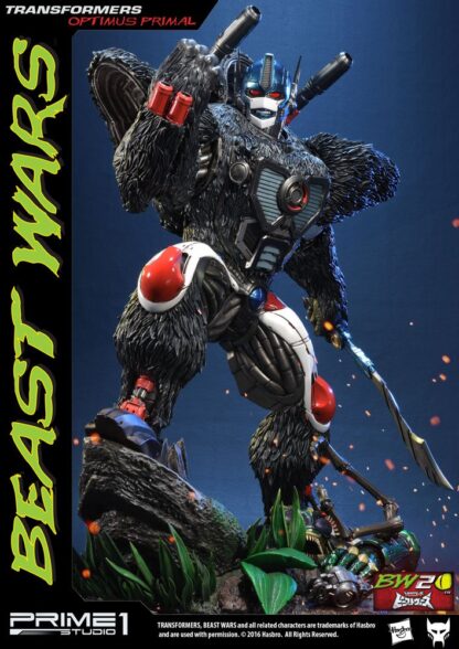 Transformers Beast Wars 1/3 Statuen Optimus Primal & Optimus Primal Exclusive 63 cm Sortiment (3) – Bild 5