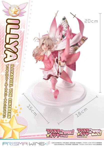 Fate Prisma Wing PVC Statue 1/7 Illyasviel von Einzbern Bonus Version 20 cm – Bild 16