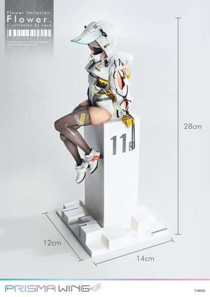 Flower Imitation Prisma Wing PVC Statue 1/7 Flower Illustration by Neco 28 cm – Bild 3