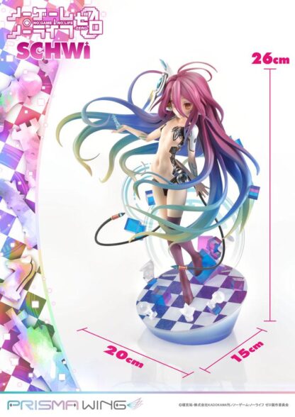 No Game No Life Prisma Wing PVC Statue 1/7 Schwi 26 cm – Bild 26