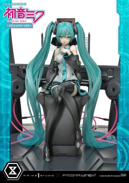 Hatsune Miku Prisma Wing PVC Statue 1/4 Hatsune Miku Art by neco Deluxe Bonus 46 cm – Bild 2