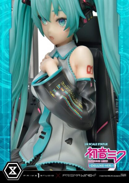 Hatsune Miku Prisma Wing PVC Statue 1/4 Hatsune Miku Art by neco Deluxe Bonus 46 cm – Bild 3