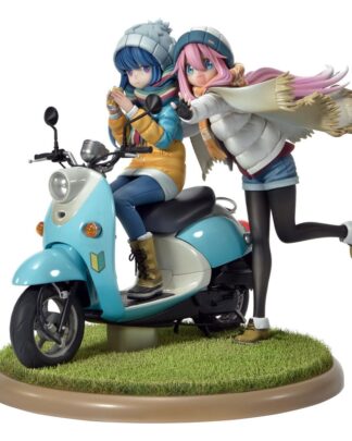 Laid-Back Camp Prisma Wing PVC Statue 1/7 Nadeshiko Kagamihara & Rin Shima 24 cm