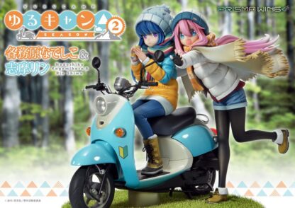 Laid-Back Camp Prisma Wing PVC Statue 1/7 Nadeshiko Kagamihara & Rin Shima 24 cm – Bild 3