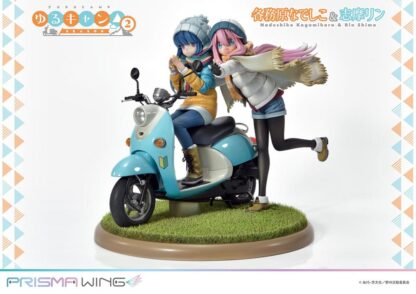 Laid-Back Camp Prisma Wing PVC Statue 1/7 Nadeshiko Kagamihara & Rin Shima 24 cm – Bild 5