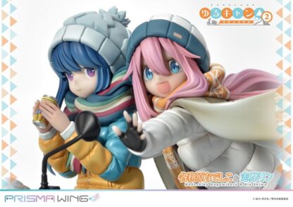 Laid-Back Camp Prisma Wing PVC Statue 1/7 Nadeshiko Kagamihara & Rin Shima 24 cm – Bild 8