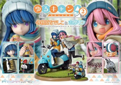 Laid-Back Camp Prisma Wing PVC Statue 1/7 Nadeshiko Kagamihara & Rin Shima 24 cm – Bild 14