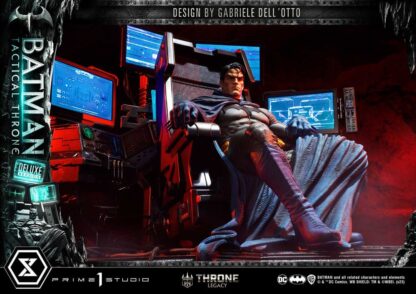 DC Comics Throne Legacy Collection Statue 1/3 Batman Tactical Throne Deluxe Bonus Version 57 cm – Bild 7