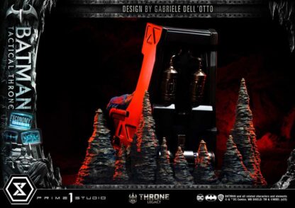 DC Comics Throne Legacy Collection Statue 1/3 Batman Tactical Throne Economy Version 46 cm – Bild 9