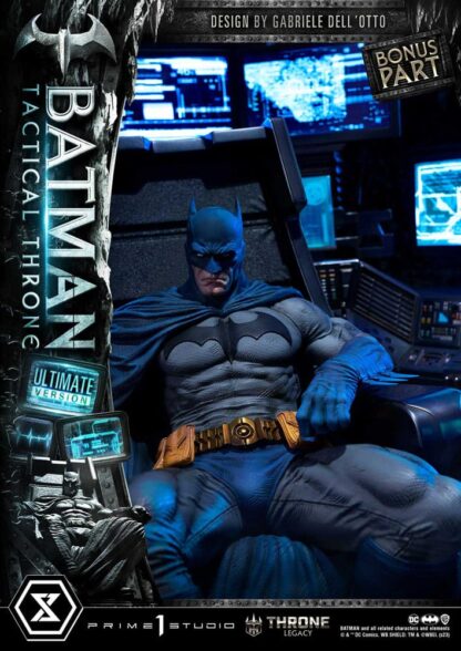DC Comics Throne Legacy Collection Statue 1/3 Batman Tactical Throne Ultimate Bonus Version 57 cm – Bild 6