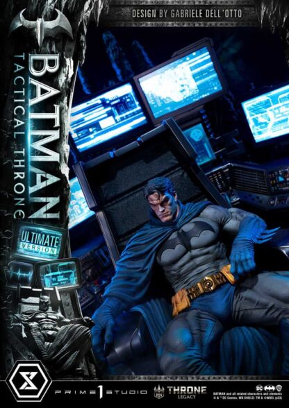 DC Comics Throne Legacy Collection Statue 1/3 Batman Tactical Throne Ultimate Bonus Version 57 cm – Bild 26