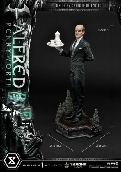DC Comics Throne Legacy Series Statue Alfred Pennyworth (Batman Comics) Bonus Version 57 cm – Bild 4