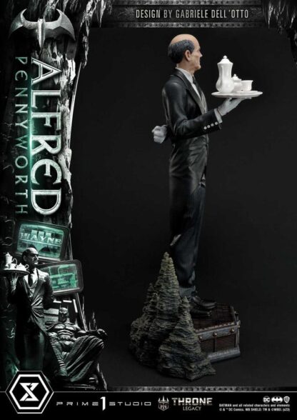 DC Comics Throne Legacy Series Statue Alfred Pennyworth (Batman Comics) Bonus Version 57 cm – Bild 5