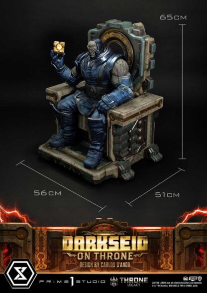Throne Legacy Series Statue 1/4 Justice League (Comics) Darkseid on Throne Design by Carlos D'Anda Deluxe Version 65 cm – Bild 4