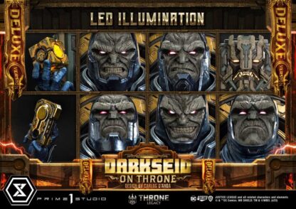 Throne Legacy Series Statue 1/4 Justice League (Comics) Darkseid on Throne Design by Carlos D'Anda Deluxe Version 65 cm – Bild 18