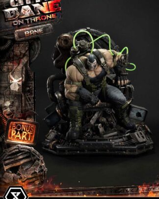 DC Comics Throne Legacy Collection Statue 1/4 Batman Bane on Throne Deluxe Bonus Version 61 cm