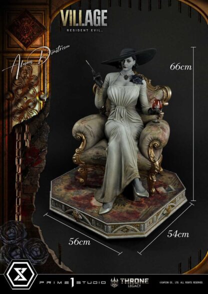 Resident Evil Village Throne Legacy Collection Statue 1/4 Alcina Dimitrescu 66 cm – Bild 2