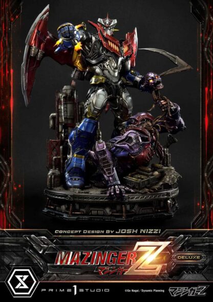 Mazinger Z Ultimate Diorama Masterline Statue Concept Design by Josh Nizzi Deluxe Version 69 cm – Bild 5