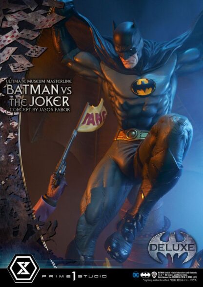 DC Comics Statue 1/3 Batman vs. The Joker by Jason Fabok Deluxe Bonus Version 85 cm – Bild 6
