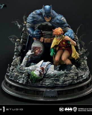 DC Comics Ultimate Premium Masterline Series Statue 1/4 Batman & Robin Dead End Ultimate Bonus Version 61 cm