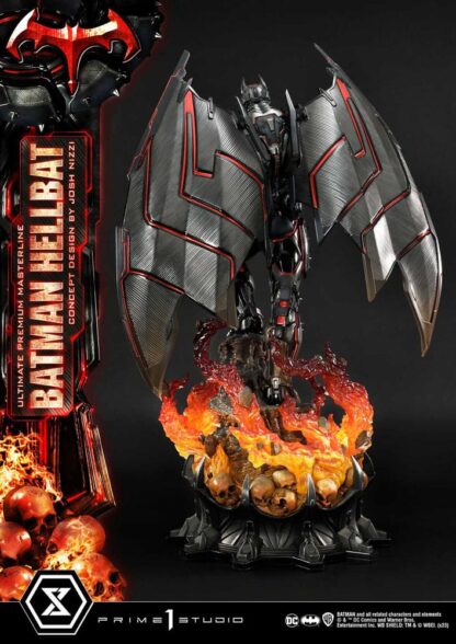 Batman Ultimate Premium Masterline Series Statue Hellbat Concept Design by Josh Nizzi Regular Version 76 cm – Bild 5