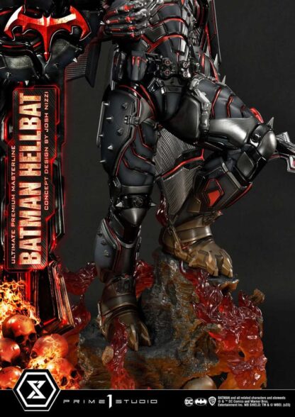 Batman Ultimate Premium Masterline Series Statue Hellbat Concept Design by Josh Nizzi Regular Version 76 cm – Bild 15