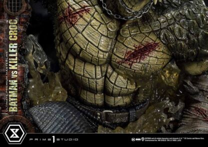 Batman Ultimate Premium Masterline Series Statue Batman Versus Killer Croc 71 cm – Bild 10