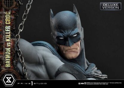 Batman Ultimate Premium Masterline Series Statue Batman Versus Killer Croc Deluxe Bonus Version 71 cm – Bild 12