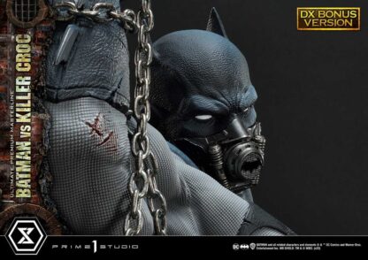 Batman Ultimate Premium Masterline Series Statue Batman Versus Killer Croc Deluxe Bonus Version 71 cm – Bild 13