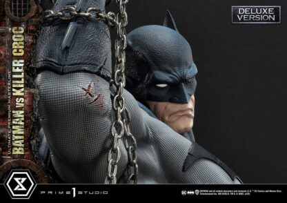 Batman Ultimate Premium Masterline Series Statue Batman Versus Killer Croc Deluxe Bonus Version 71 cm – Bild 16