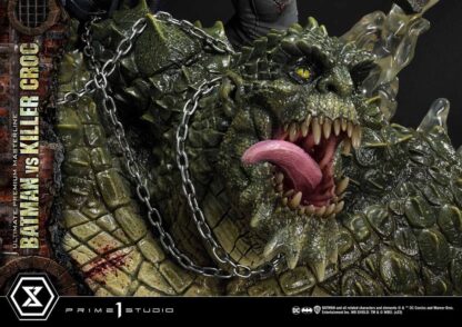 Batman Ultimate Premium Masterline Series Statue Batman Versus Killer Croc Deluxe Bonus Version 71 cm – Bild 24
